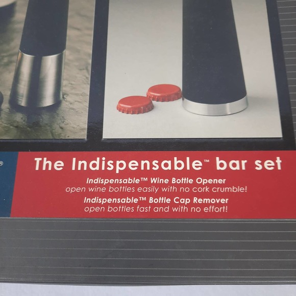 5 For $20.00 Zevro Indispensable Bar Set,Wine Bottle Opener,Bottle Cap Remover - Picture 5 of 9